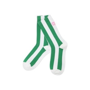 [크랙앤칼] 여성 컬러 블로킹 중목양말  C263LAS752 GREEN