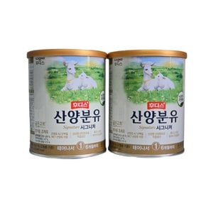 산양분유 시그니처 1단계 400g  2캔 /분유