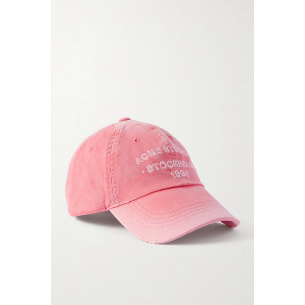 커디 선키스드 로고 프린트 코튼 트윌 캡 핑크 46376663162970004