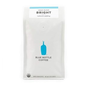 [해외직구]블루보틀 브라이트 원두커피 훌빈 라이트 로스트 340g Blue Bottle Bright Home Blend Whole-Bean Lighter Roast 12oz