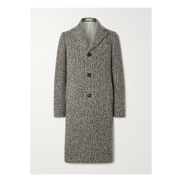 머큐리 헤링본 울 블렌드 코트 46376663162896403