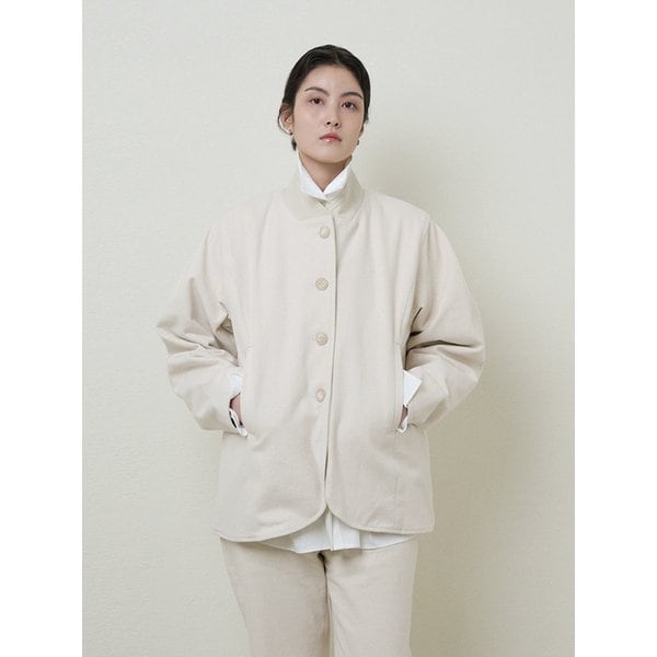 TWO FACE JACKET ivory