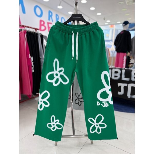 [여주점] 스프레이꽃 팬츠 그린JGZK80910
