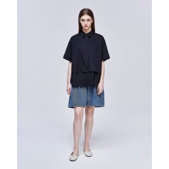 송지오 [파주점] [송지오우먼]송지오 오리진 파리 디터처블 셔츠 블랙 WH3SH312BK