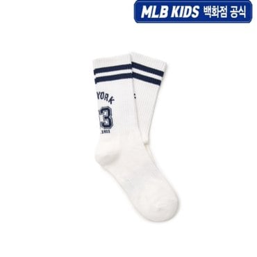 MLB키즈 25SS[KIDS] 바시티 애슬레저 숫자 일대일 양말 7ASOV025N -50NYS