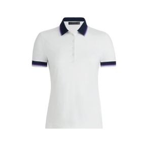 GFORE 지포어 24 CONTRAST SILKY TECH NYLON POLO (GLP000011-SNO) (여성 콘트라스트 실키 테크