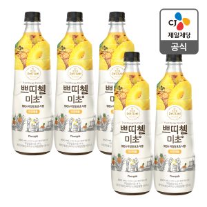 CJ제일제당 [본사배송] 쁘띠첼/미초 파인애플 900MLX5개
