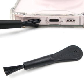 휴대폰 구멍 먼지제거 브러시 스마트폰 플러그 USB 청소 미니
