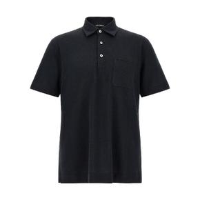 Polo shirt with pocket Blue UI392A4I752B09 [관부가세포함]