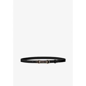 Massimo Dutti 마시모 두띠 승마용 누파 마감 벨트 - 검은색 8078686