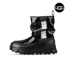 어그 (W) UGG 클래식 브렐라 미니 여성 겨울 방한 레인 부츠 1144059-BLK