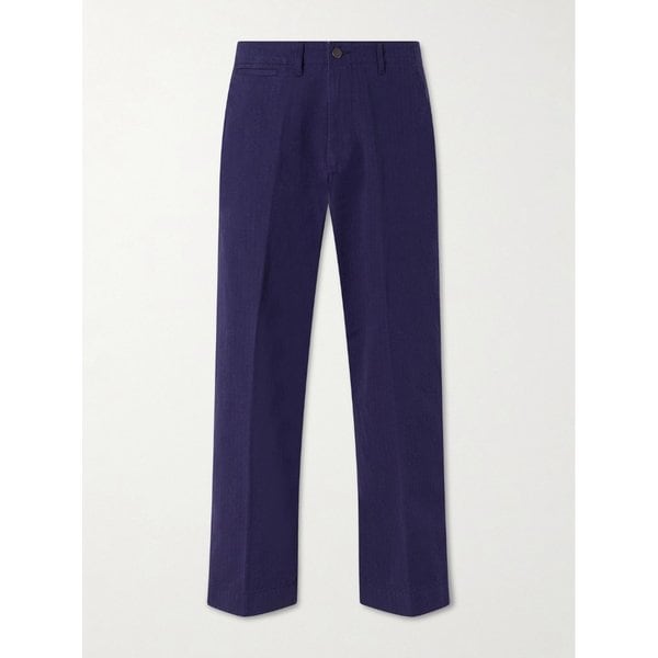 빔스 스트레이트 레그 헤링본 코튼 팬츠 46376663162982636