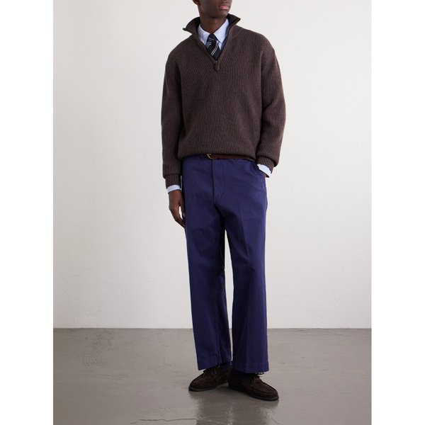 빔스 스트레이트 레그 헤링본 코튼 팬츠 46376663162982636