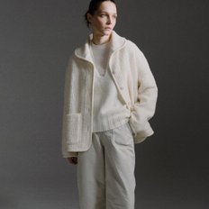 Harry Alpaca Jacket Cream