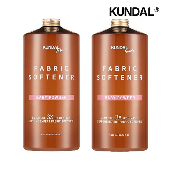 시그니처 3배 초고농축 리치 퍼퓸 엑스퍼트 섬유유연제 베이비파우더 1580ml x2개