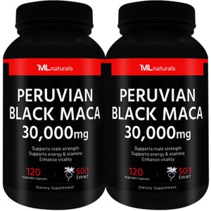 마이라이프내추럴스 [해외직구] 마이라이프 내추럴스 페루비안 블랙 마카 30,000 mg 120정 2병