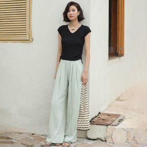 LS_High-waisted summer pants