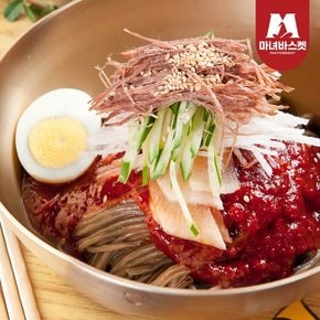 여름별미 새콤달콤 시원한 비빔막국수 5인분 (메밀면5+비빔장5)