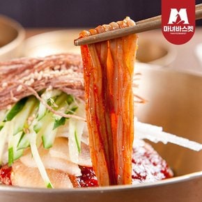 여름별미 새콤달콤 시원한 비빔막국수 5인분 (메밀면5+비빔장5)