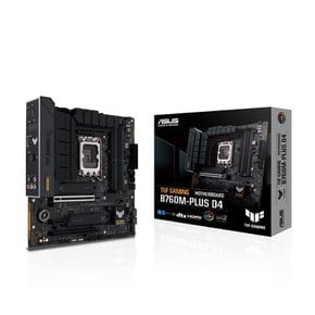 ASUS INTEL LGA1700 B760M Micro ATX TUF GAMING B760M-PLUS D4  13.12세대 대응 탑재 마자 보드