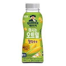 퀘이커 마시는 오트밀 찰옥수수 50g