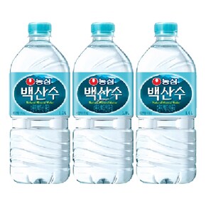 (3) 백산수 1리터 x 36개