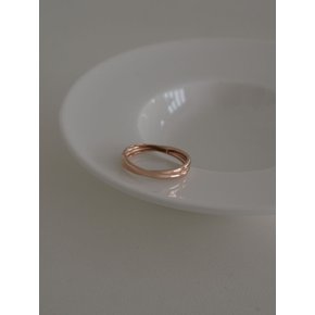 14k cross line ring