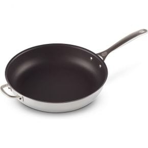 일본 르쿠르제 후라이팬0108 Le Creuset SSP250032 스테인리스 스틸 125 Nonstick Deep Fry Pan