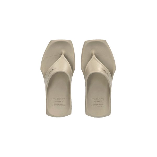 스퀘어 엑스 플립플랍 타우페(TAUPE)