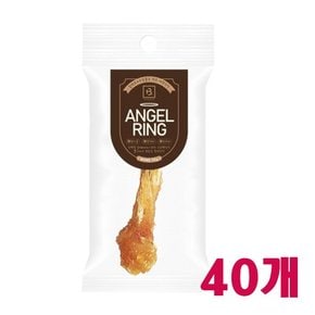 터키츄 엔젤본 15g x 40개 오래먹는 뼈다귀 개껌