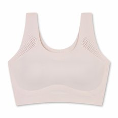 [ONLINE EXCLUSIVE] GX BODY SHOULDER PUNCHING SEAMLESS BRA (+런드리 파우치 증정)(Beige)_NDG