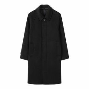 Black Wool Balmacaan Coat_C9CAW24603BKX