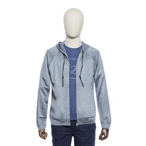 S/S 실크 이중 져지 점퍼형(후드집업) 가먼츠 그레이 티셔츠 PNAMTT03A