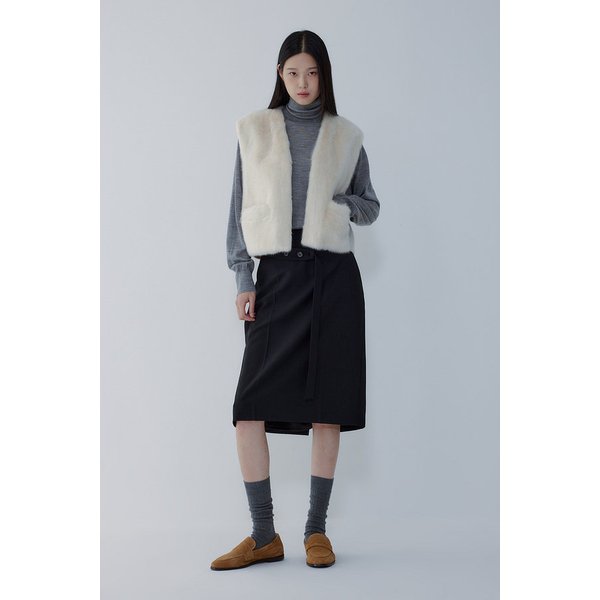 [리오더] 백 니트 밍크 베스트 7115450904206