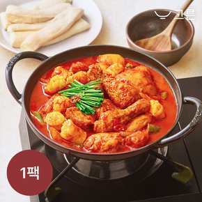 [고른] 닭한마리 곱도리탕 900g 1팩 (1팩, 2인분)