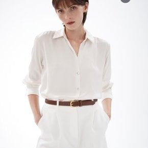 [길이조절가능] 브라운 골드버클 소가죽 여성 벨트 HJBE5E406W3_s