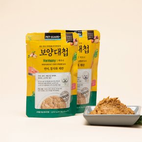 보양대첩 강아지파우치 하모니 연어와 참치 80G 10팩