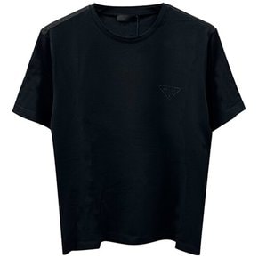 UJN880 1U1R F0002 가슴로고 라운드 반팔티셔츠 블랙 남성 티셔츠  TJ