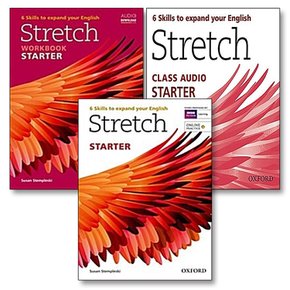 Stretch Starter 세트 (전3권) : Class Audio + Student Book + Workbook