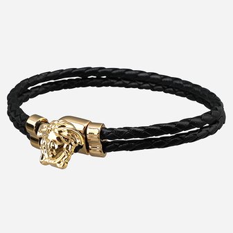 베르사체 [시흥점] 6S DG05579 DMTN D41O 메두사 더블 브레이슬릿 골드