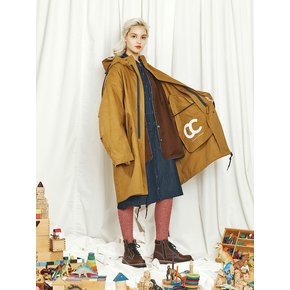 CC1 Fishtail parka-Mustard