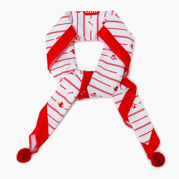 [여주점] 여성 로고 패턴 스카프 GR122LET12 REDO