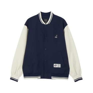 캉골 레트로코어 바시티 점퍼 8169 다크블루 (KRECJP81690)
