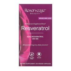 리저브에이지 레스베라트롤 Reserveage Nutrition 250mg 60정