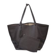 [해외배송] 더로우 그레인드 가죽 드로우스트링 토트백 W1201M L129DEOS