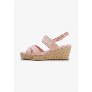 이스퀘어 4563283 Tommy Hilfiger LOGO MID - Espadrilles soothing pink