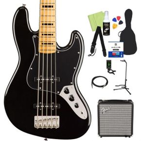 일본 펜더 재즈베이스 Squier by Fender 클래식 Vibe 70s Jazz Bass V 5현 베이스 초보자 12개