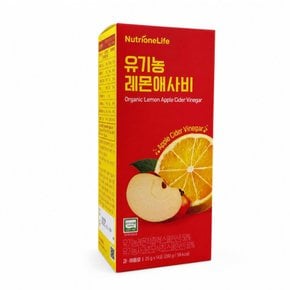 뉴트리원 유기농 레몬애사비14포 NFC착즙 레몬즙 애플사이다비니거