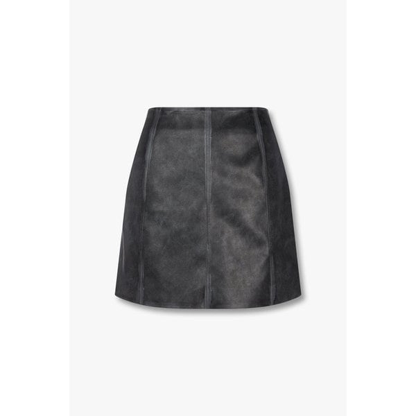 [VENI COLLECTION] 신세틱 레더 하이웨스트 스커트 71V4475004199