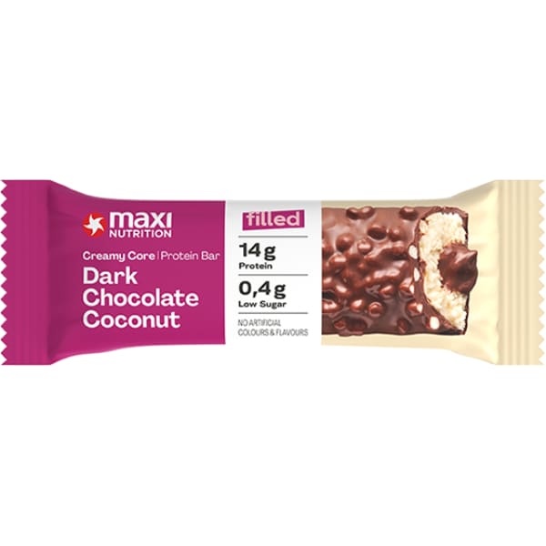 MaxiNutrition 맥시뉴트리션 다크초코 코코넛 프로틴 바 45g